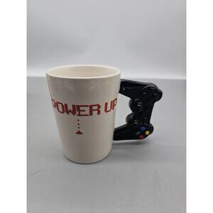 Dave & Busters Power Up  Mug Gamer Mug Controller Novelty Ceramic Coffee Tea